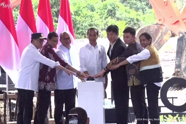 Resmikan Investasi Kawasan Serbaguna Rp 500 Miliar dari China di IKN, Jokowi: ini akan menjadi bagian penting dari perkembangan IKN sebagai ibukota masa depan Indonesia