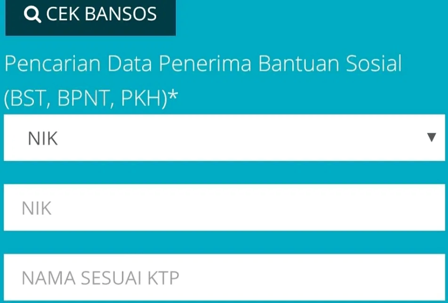 Cara Cek Penerima Bansos 2024: Bisa Pakai NIK KTP