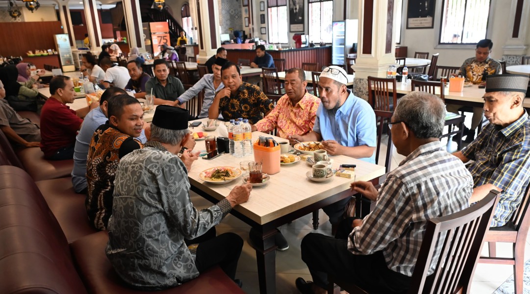 Silaturahmi dengan Tokoh dan TPK, Abdul Wahid Janji Perjuangkan Keadilan Tata Ruang Meranti