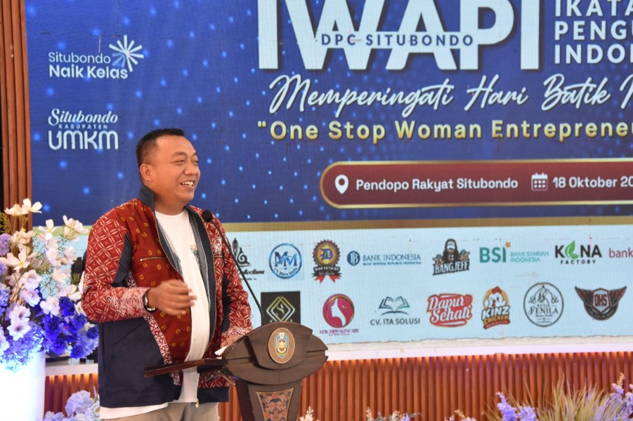 Datang ke Semarak IWAPI Situbondo, Mas Rio: Pengusaha Perempuan Harus Berpikir Merdeka