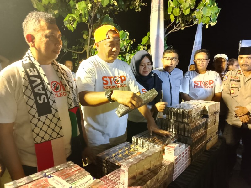 Rokok Ilegal Dimusnahkan, Bupati Rio: Ini Tugas Negara yang Harus Dijalankan dengan Serius