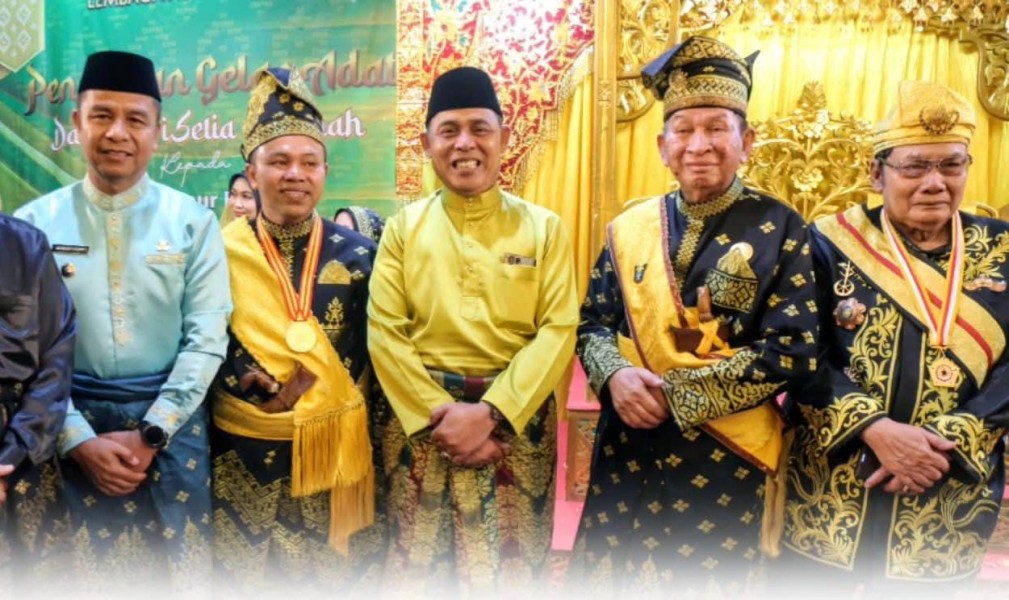 Bupati Inhil: Tahniah Gubernur Riau Abdul Wahid atas Penabalan Gelar Adat Datuk Seri Setia Amanah