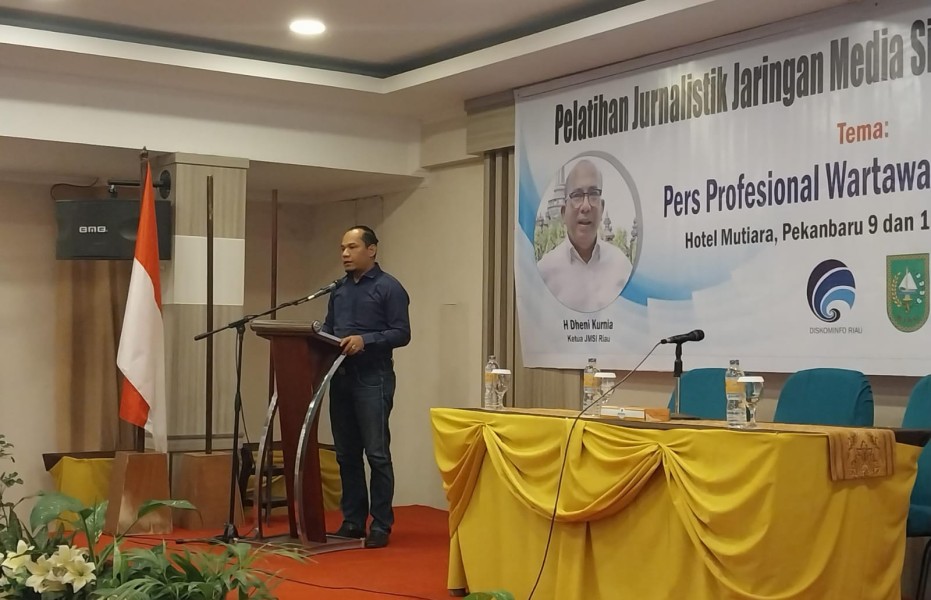 Selama Dua Hari, Pelatihan Jurnalistik JMSI Riau Resmi Dibuka