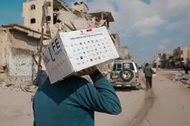 Bantuan Paket Makanan dan Selimut dari Indonesia Tiba di Gaza