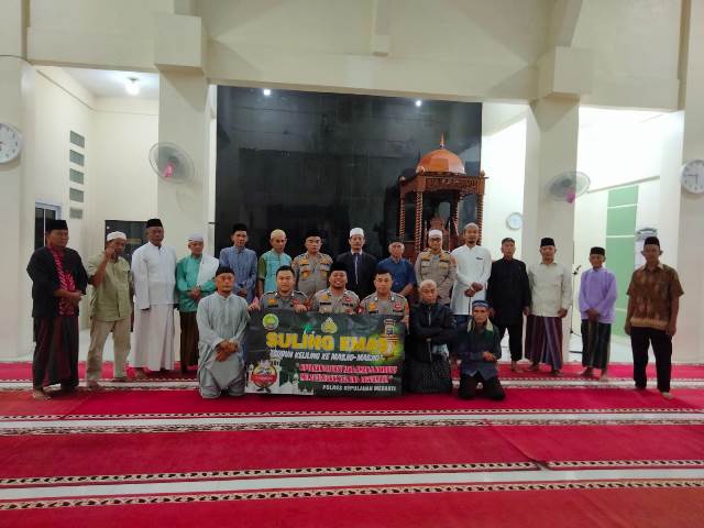 Jalin Silaturahmi, Polres Kep Meranti dan jajaran Laksanakan Subuh Keliling