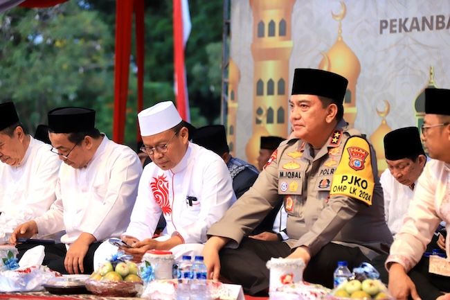 Wujudkan Pilkada Damai, Kapolda Riau: Dengan Kekuatan Doa Kita Berharap Riau Tetap Damai