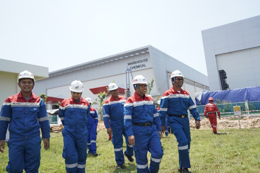 Sinergi Pertamina Group Ciptakan PLTS Berkapasitas 2,5 MWp di KPI