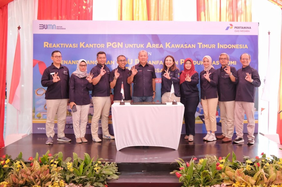 PGN Optimalkan Potensi Gas Bumi di Kawasan Timur Indonesia