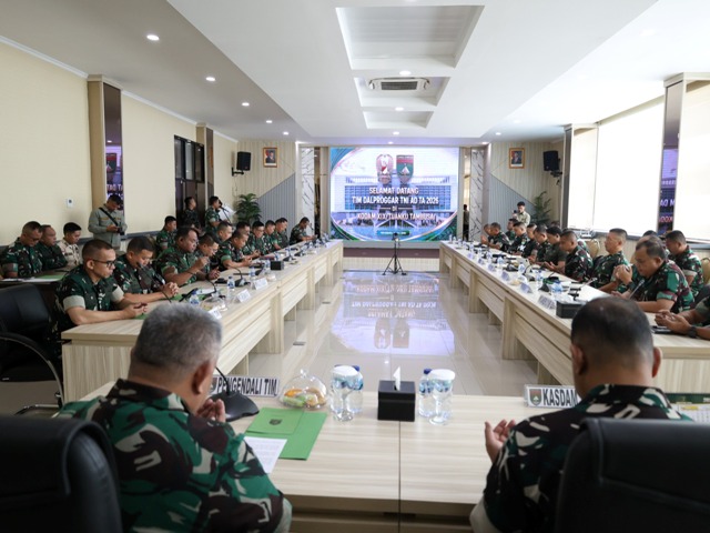 Kodam XIX/Tuanku Tambusai Mantapkan Pengendalian Program dan Anggaran 2026 Bersama Tim Dalproggar TNI AD