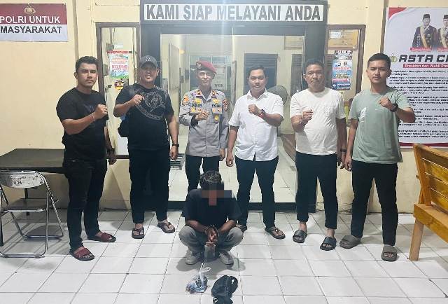 Operasi Antik Polsek Bandar Sei Kijang Berhasil, Satu Tersangka Narkotika Diamankan