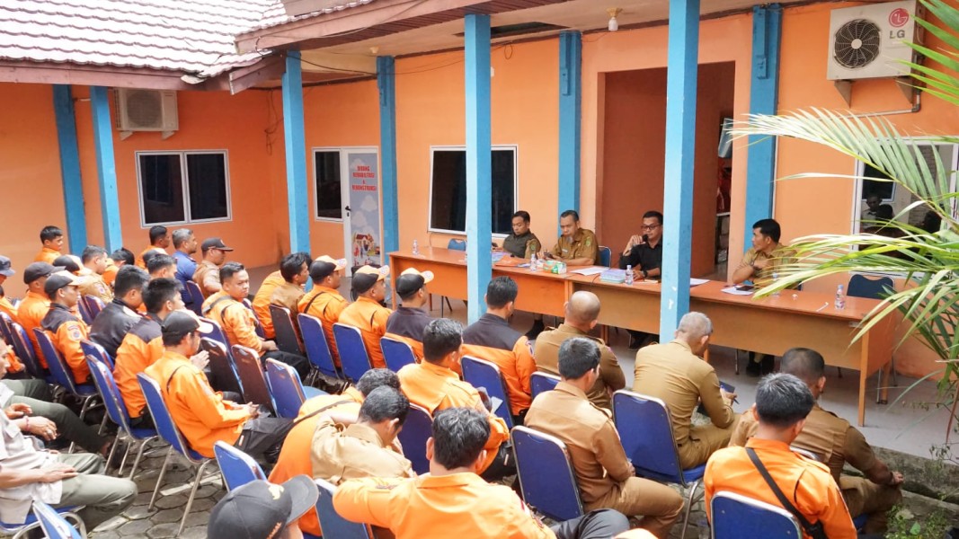 Hadapi Ancaman Kemarau 2026, BPBD Inhil Perkuat Kedisiplinan dan Respons Cepat TRC