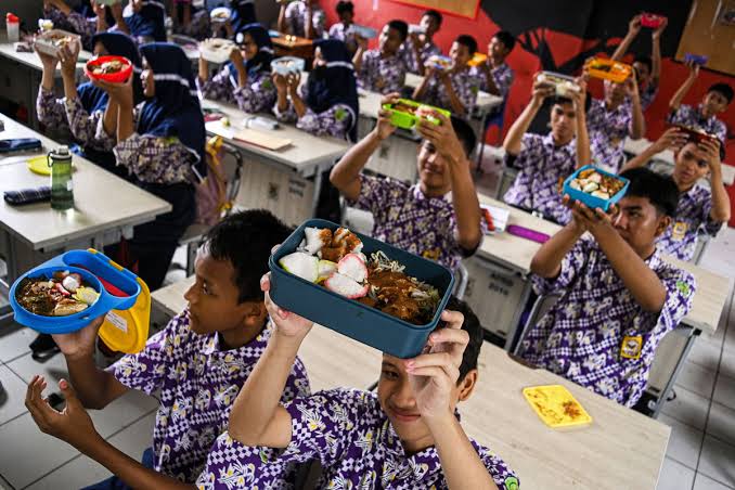 Simulasi Makan Siang Gratis di Pekanbaru Digelar di SDN 68 dan SMPN 32 yang Dilaksanakan Besok.