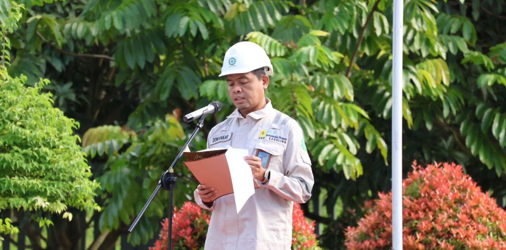 Menumbuhkan Budaya K3 yang Disiplin dan Konsisten di UBP Saguling melalui Apel Bulan K3 Nasional