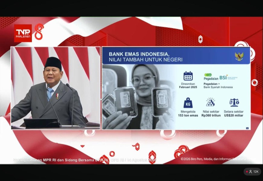 BSI Sampaikan Terima Kasih atas Apresiasi Presiden Prabowo terhadap Kinerja Bullion