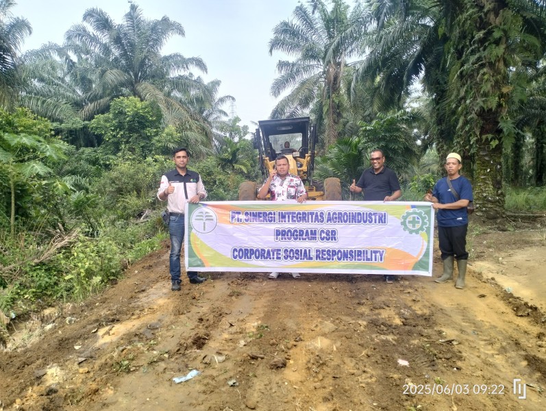 PKS PT SIA  jalan lintas sumatera - Riau,KM 5 bagan batu , bantu rawat jalan  di kepenghuluan Bahtera makmur, realisasi CSR