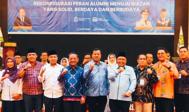Diamanahkan Kembali Pimpin IKA FKIP Unri, Suhardiman Amby Berkomitmen Perkuat Konsolidasi Alumni