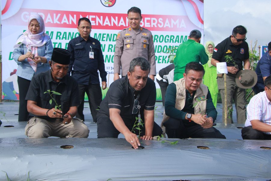 Pj WaliKota Dorong Swasembada Pangan Melalui Program Asta Cita