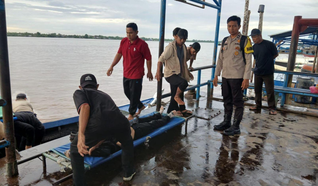 Pompong Tenggelam di Perairan Indragiri, Dua Orang Meninggal Dunia