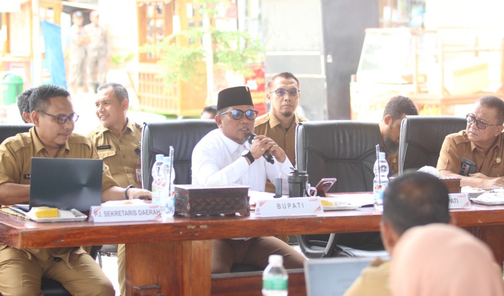 Rakor Pembahasan Teknis Prioritas RPJMD Pelalawan 2025-2029, OPD Paparkan Program Unggulan