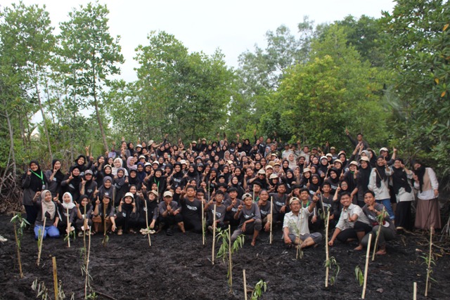 Dalam Rangka Menyambut Pekan Penghijauan XXXV, Mahasiswa Pendidikan Biologi UNRI Siapkan Aksi Rehabilitasi Sungai Kampar di Desa Tanjung Kampar Hulu