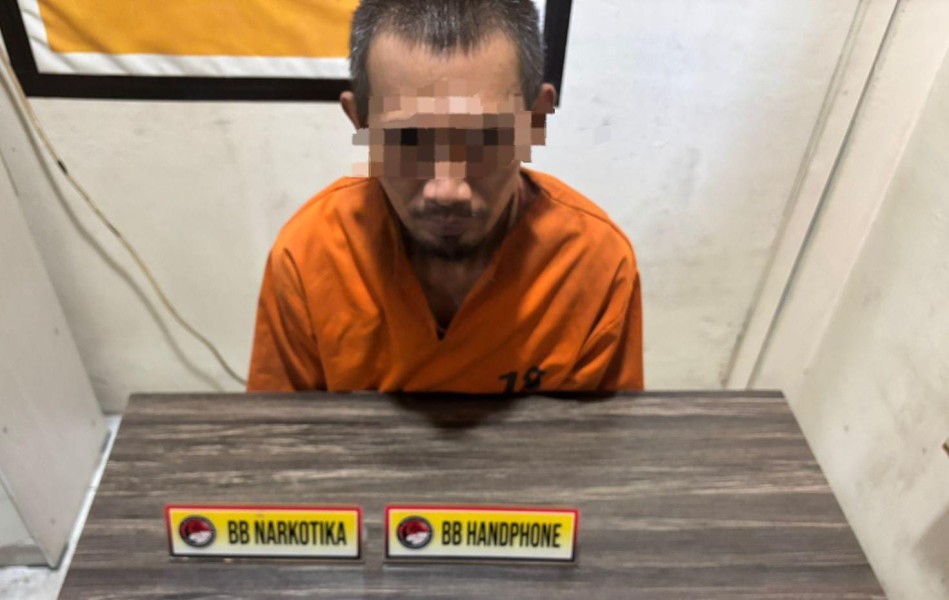 Polres Inhil Bekuk Pengedar Sabu di Tembilahan, Amankan Barang Bukti dan Kendaraan