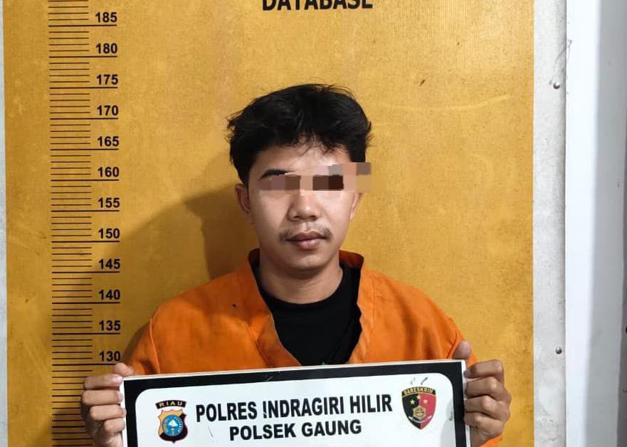 Rekam Orang Mandi, Seorang Pemuda Desa Belantaraya Ditangkap Polisi