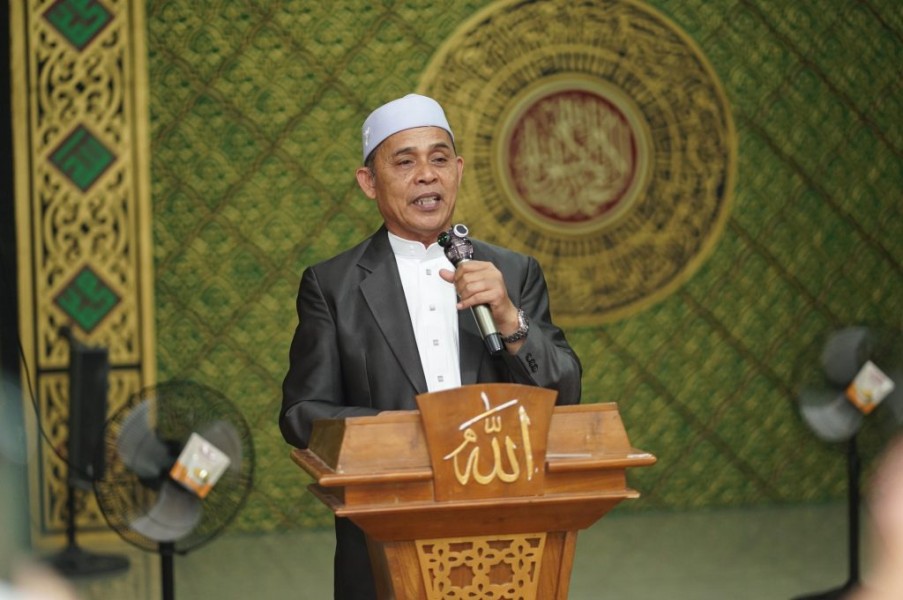 Bupati Herman shalat Iduladha 1447 H bersama masyarakat Kecamatan Keritang