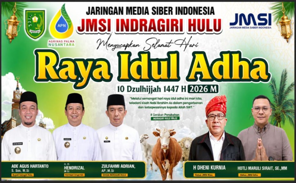Kurban Wartawan dan Sembako untuk Talang Mamak, Sinergi JMSI Inhu, Pemda dan Mitra APN