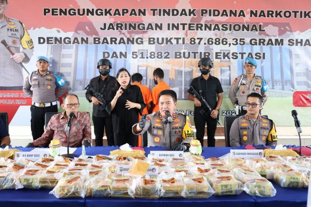 Kapolda Riau Penegakan Hukum Tegas Prioritas Utama dalam Pemberantasan Narkoba