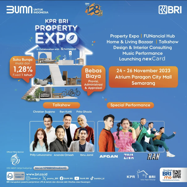 KPR BRI Property Expo 2024: Peluang Emas untuk Nasabah