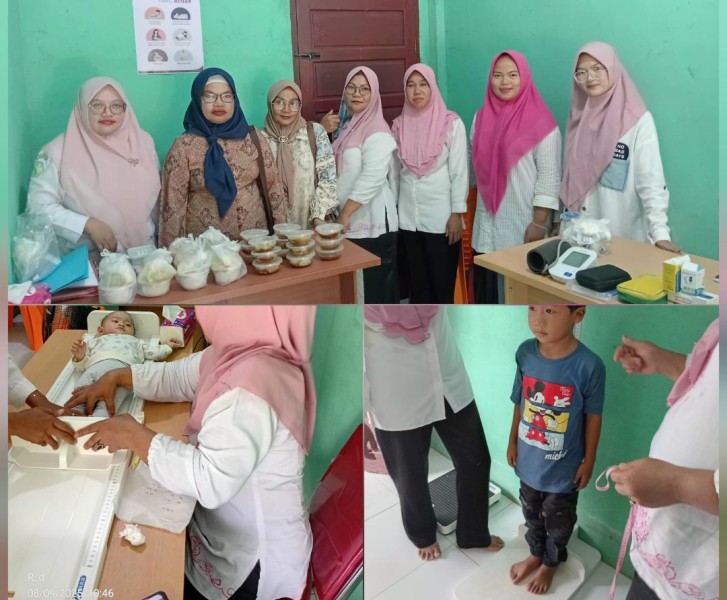 Kader Posyandu Desa Kota Lama Laksanakan Kegiatan Rutin Bersama Puskesmas dan Bidan Desa