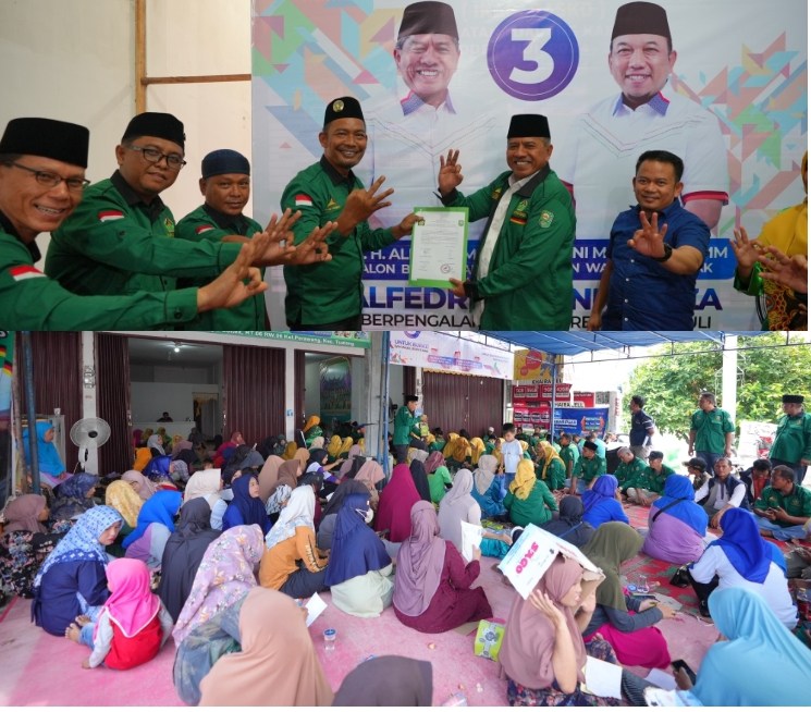 Tak Terbendung, Dukungan Turus Mengalir Deras Untuk Alfedri-Hunsi Lima Tahun Kedepan