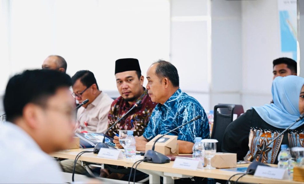 Bupati Inhil Sampaikan Kondisi Bandara Tempuling ke Kementerian Perhubungan RI