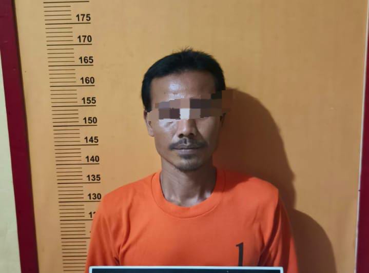 Polsek Tempuling Bekuk Pengedar Sabu di Pangkalan Tujuh