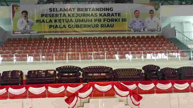 Pekanbaru Siap Gelar Kejurnas Karate Forki 2025, Persiapan 100 Persen Tuntas