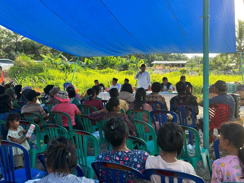 Program Bujang Kampung, Alfedri-Husni Raih Pujian Warga Pinggiran