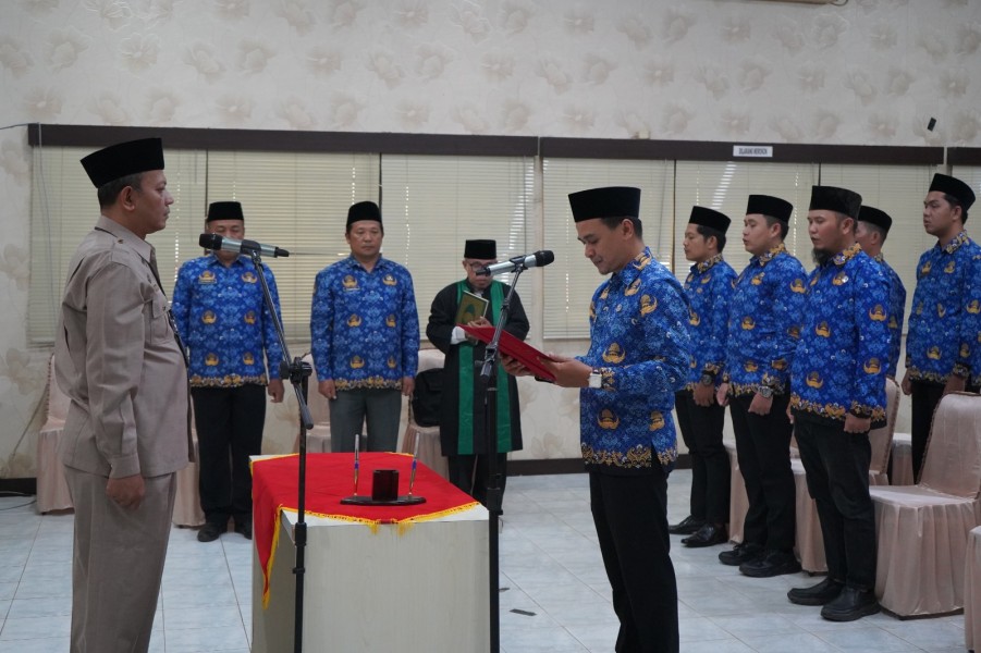 14 Pejabat Fungsional di Lingkungan Pemkab Inhil Resmi Dilantik