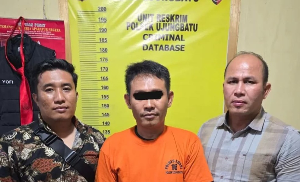 Polsek Ujung Batu Bekuk Bandar Sabu, Amankan Barang Bukti 4,80 Gram