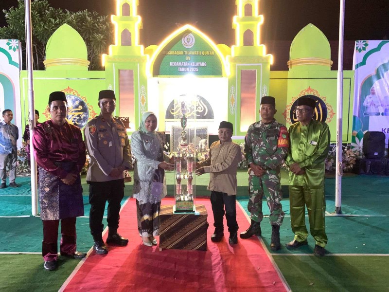 Desa Kota Medan Borong Prestasi, Juara Umum MTQ XV Kecamatan Kelayang
