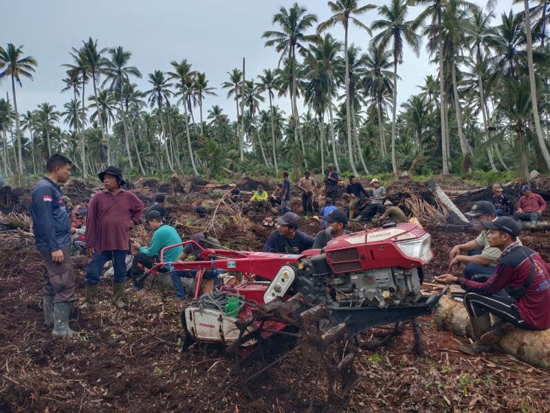 Dari Lahan Kosong Untuk Swasembada: Polsek Keritang, Desa Kuat Kalau Pangan Aman