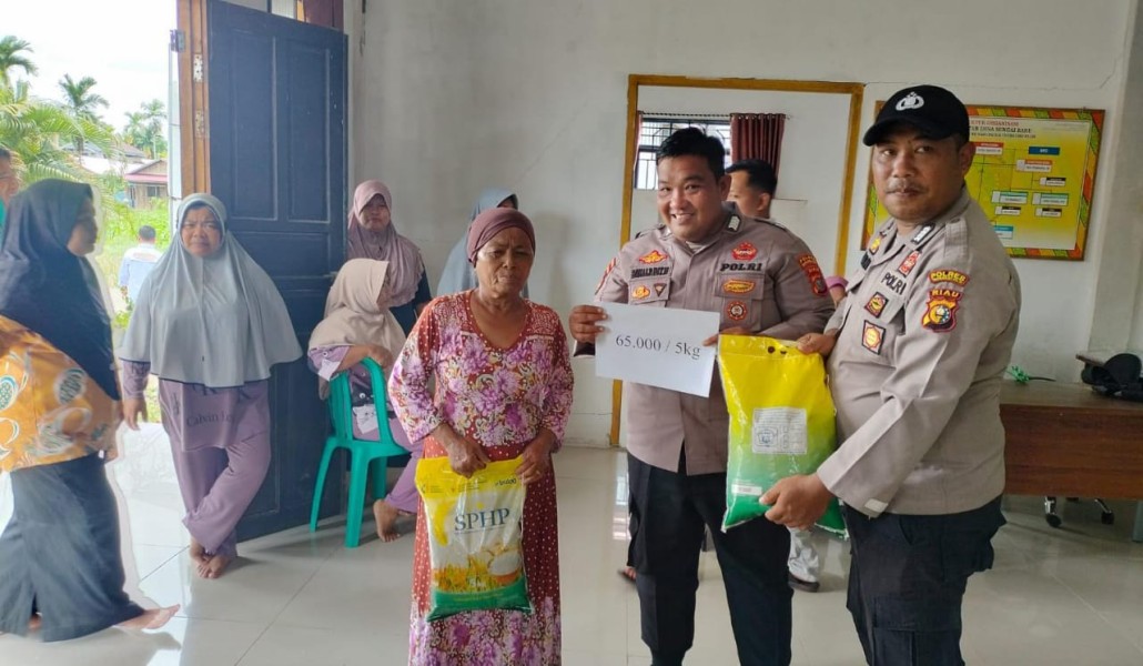 Bantuan Beras Murah di Gaung Bantu Warga Kurang Mampu