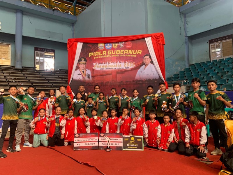 TKC FORKI Inhil Raih Juara Umum III di Jambi Open 2025, Harumkan Nama Kabupaten di Level Sumatera