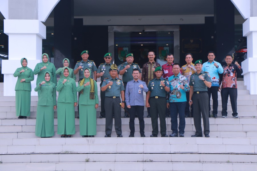Kunker Danrem 031 Wira Bima, Sinergi Penting Jelang Pilkada Pekanbaru