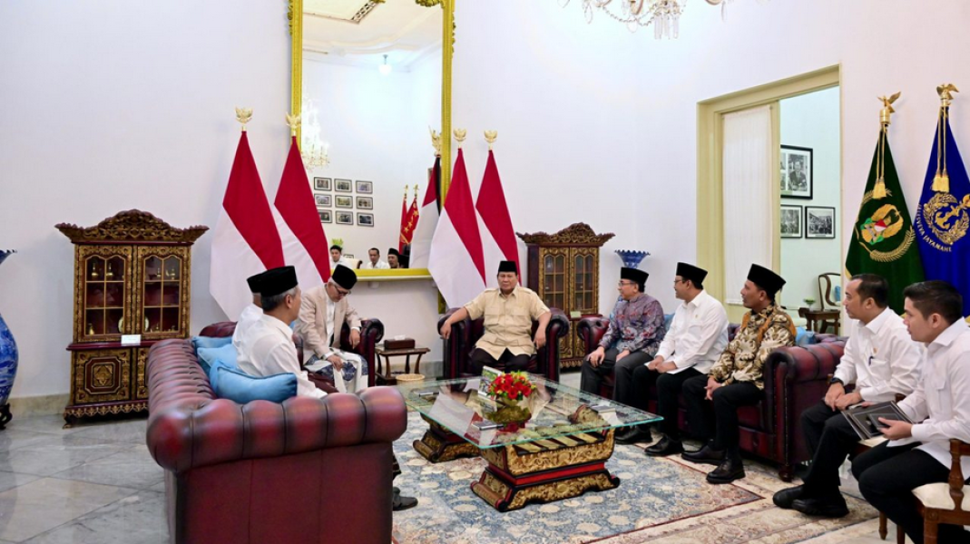 Presiden Prabowo Subianto Bahas Kontribusi NU bagi Kemajuan Bangsa dalam Kunjungan PBNU di Istana Merdeka