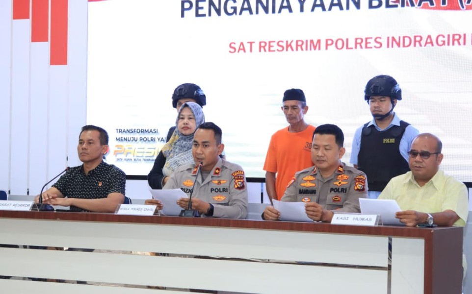 Mantan Kades di Inhil Tebas Mantan Sekdes, Ini Motifnya