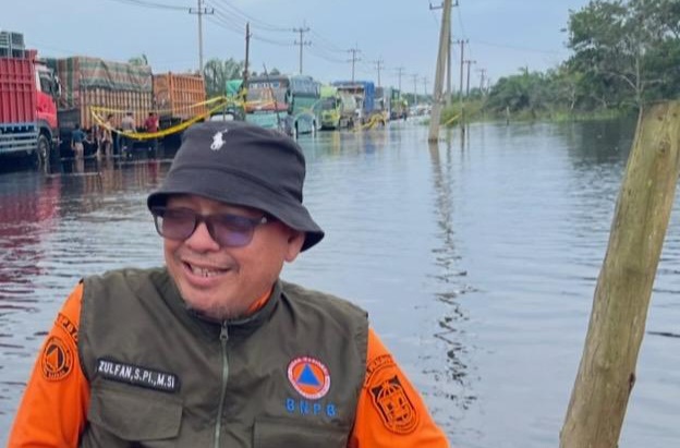 Beredar Penambahan Tinggi Bukaan Pintu Waduk PLTA di Medsos, BPBD Pelalawan Pastikan Hoaks