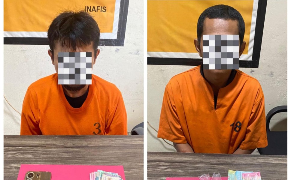 Polres Inhil Tangkap Pengedar Sabu di Tembilahan
