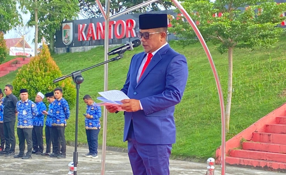 Peringatan Hari Lahir Pancasila, Bupati Pelalawan: ASN Agar Jadi Teladan Kehidupan Bermasyarakat