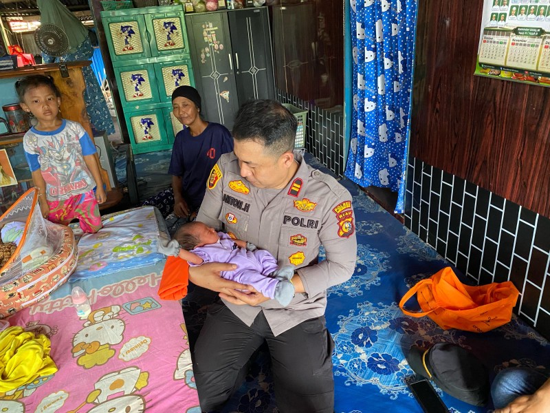 Polsek Pelangiran Bersama Dinas Terkait  Perkuat Perlindungan Terhadap Bayi Sebatang Kara