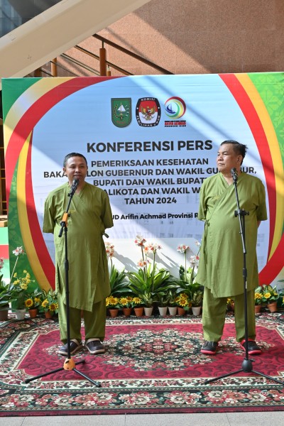 Cagubri Bermarwah Jalan Pagi Sebelum MCU, Beri Apresiasi Pelayanan Tim Medis RSUD